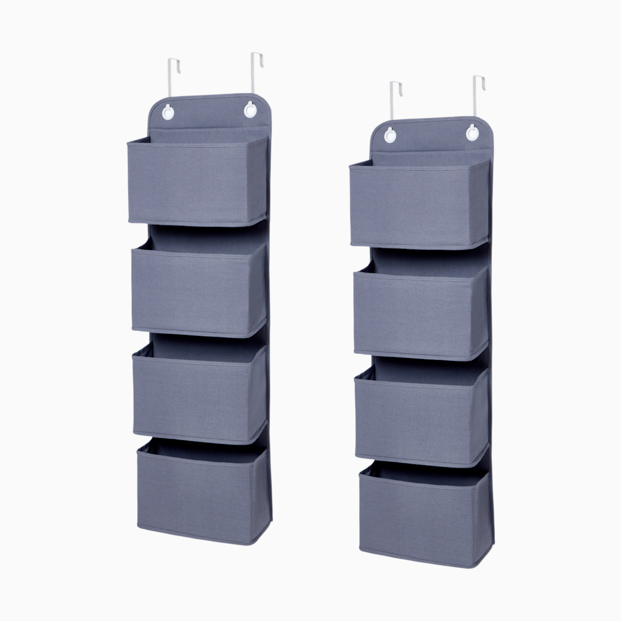 Sprucely Over the Door Storage Organizer (2 Pack) - Grey.