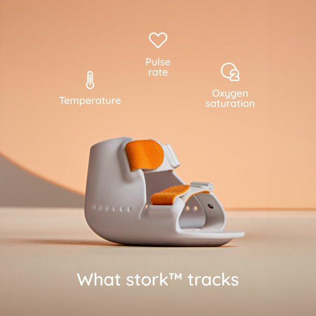 Stork Vitals+ Smart Home Baby Monitoring System.