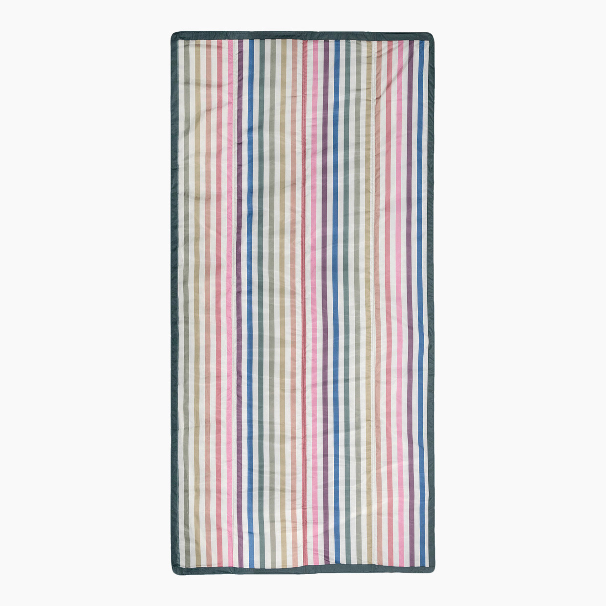 Little Unicorn Outdoor Blanket - Chroma Rugby Stripe, 5 X 10 Ft.