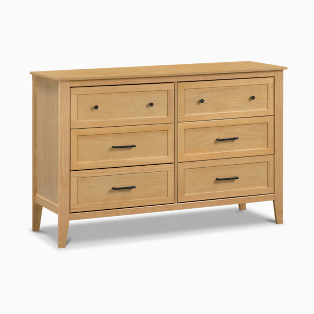 daVinci Beau 6-Drawer Dresser - Honey.