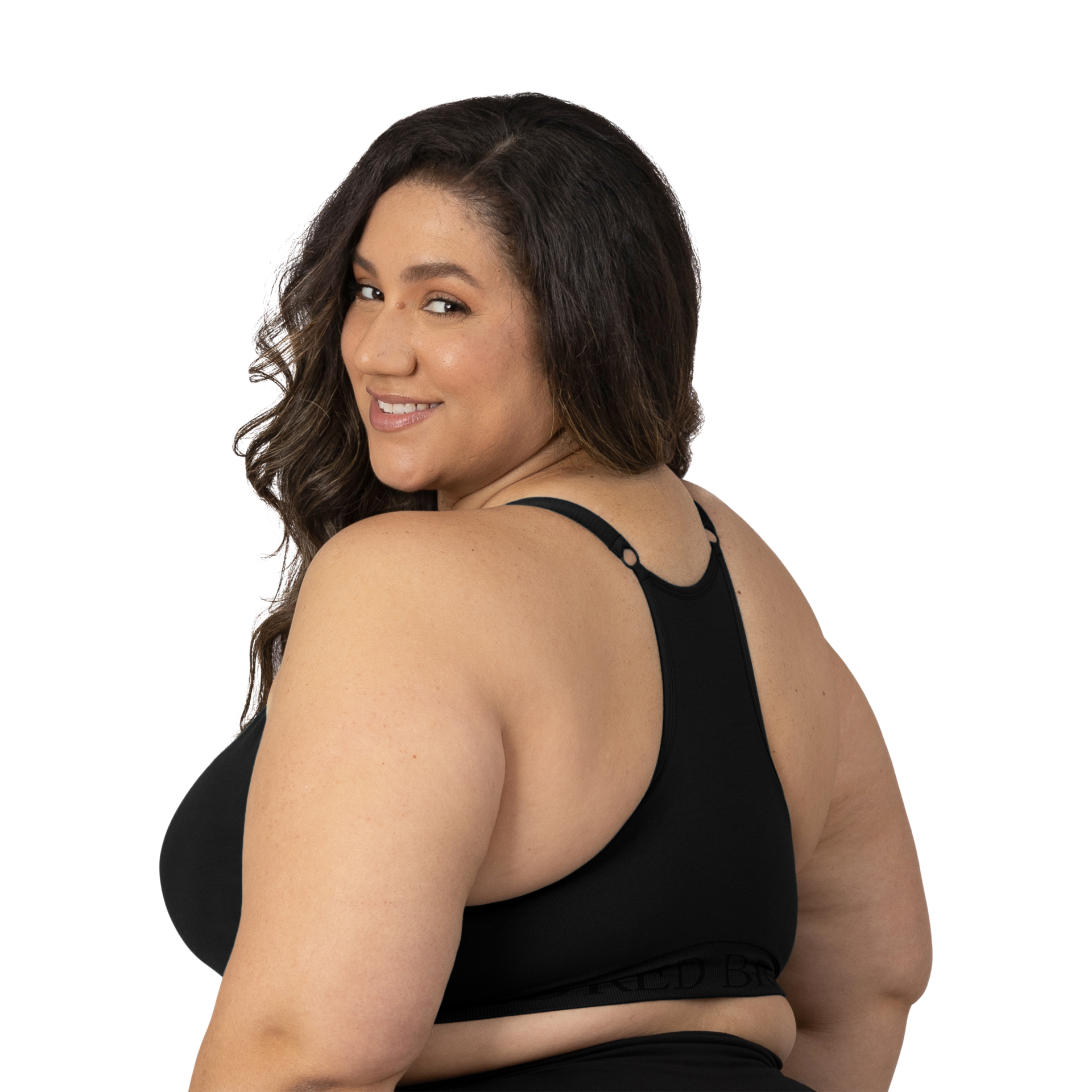 Kindred Bravely Sublime Hands-Free Pumping & Nursing Sports Bra - Black, 2 X Busty.