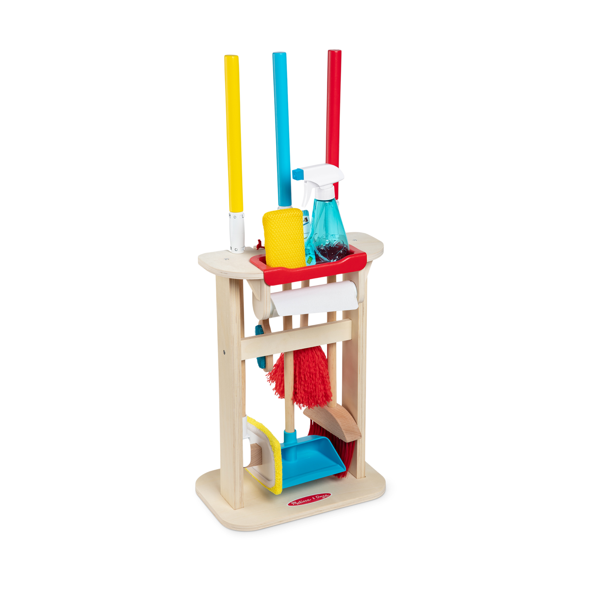 Melissa & Doug Deluxe Sparkle & Shine Cleaning Play Set.