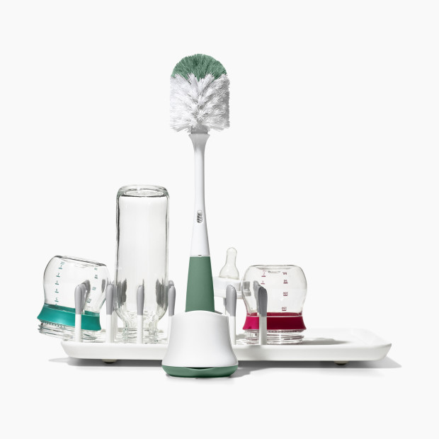 OXO Tot Bottle Brush with Stand - Sage, 2.