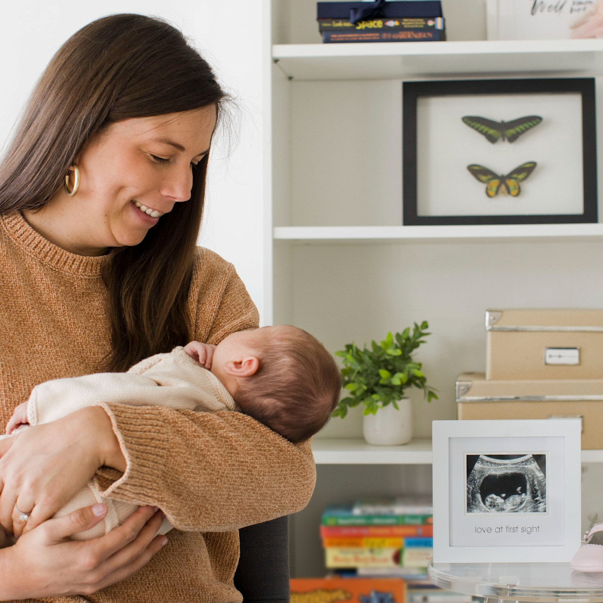 Pearhead "Love at First Sight" Sonogram Frame.