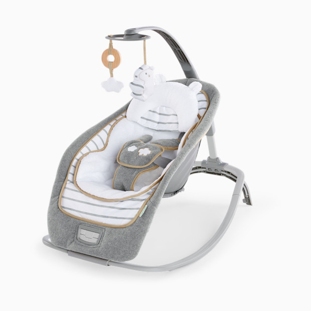 Ingenuity Boutique Collection Rocking Seat with Premium Plush Fabrics.