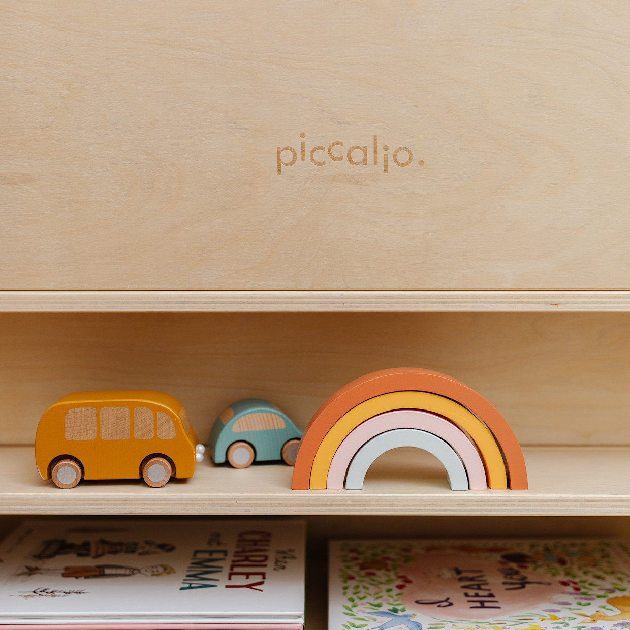 Piccalio Montessori Bookshelf.
