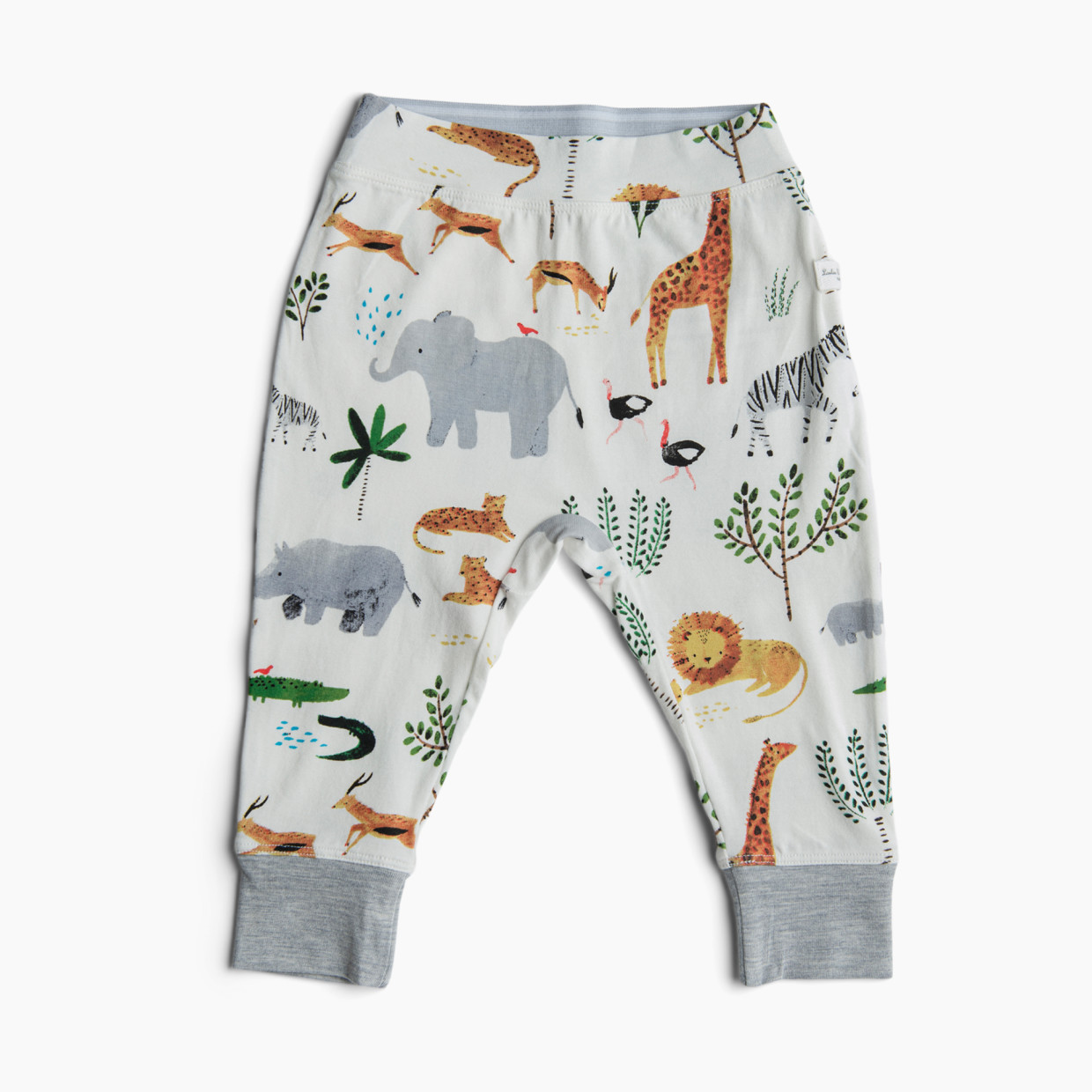 Loulou Lollipop Pants (Tencel) - Safari, 0-3 M | Babylist Shop
