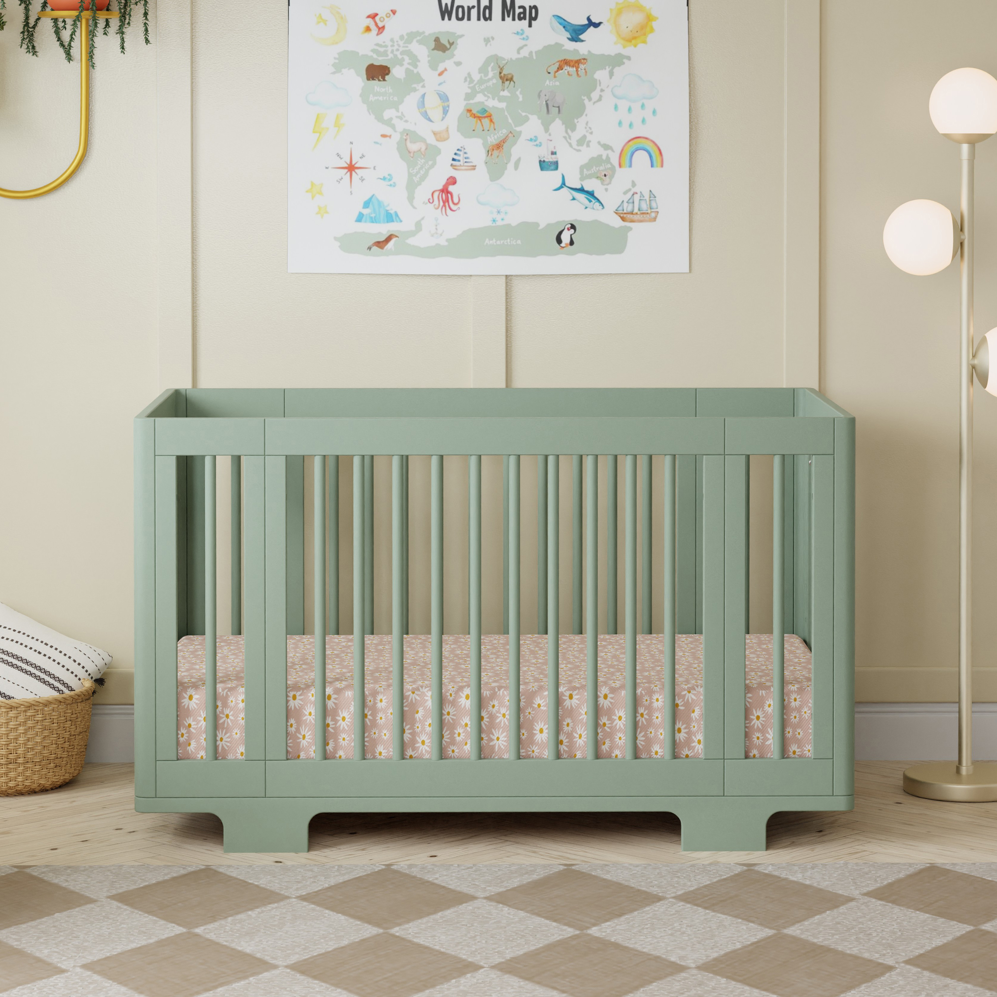 babyletto Yuzu 8-in-1 Convertible Crib with All-Stages Conversion