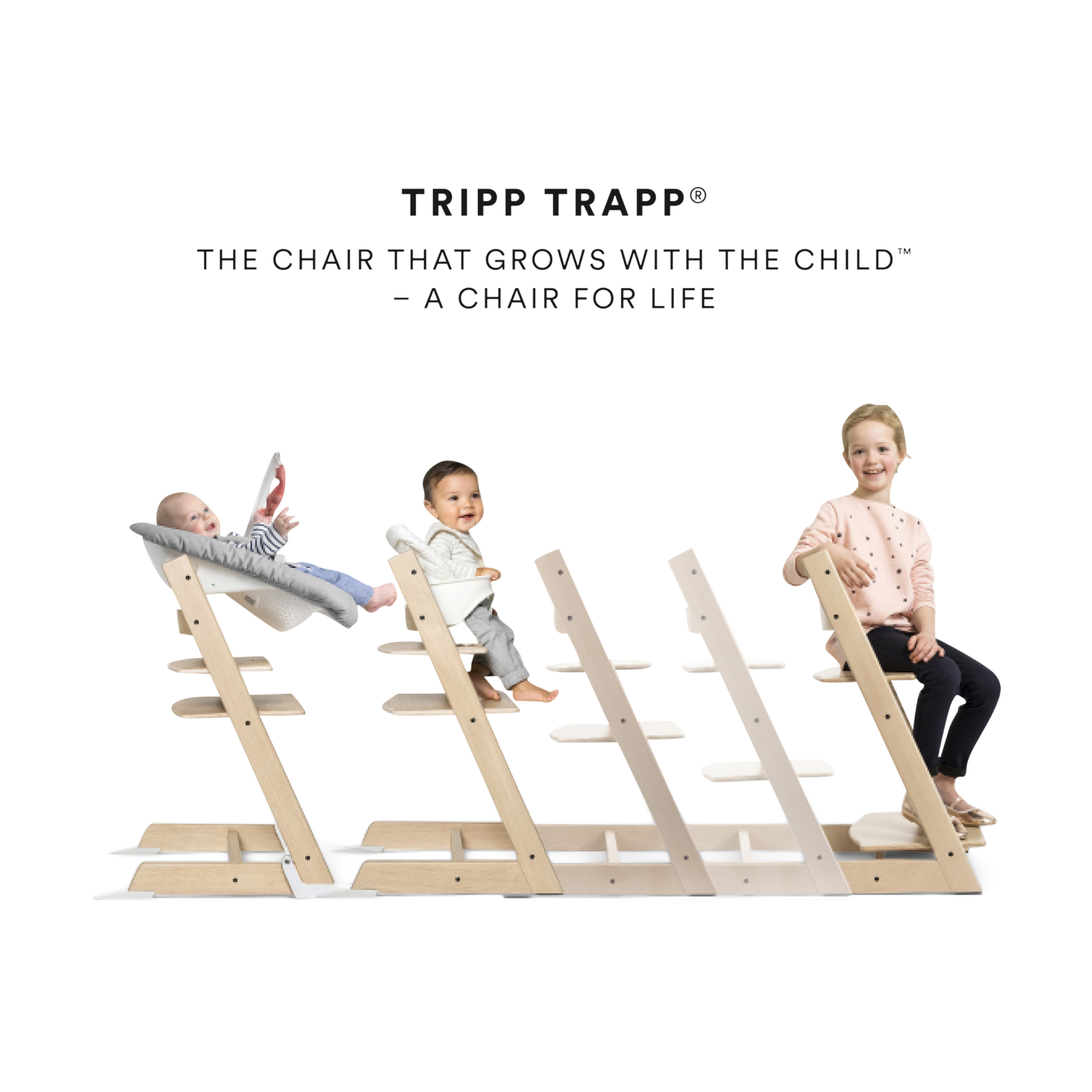 Stokke Tripp Trapp High Chair Whitewash Babylist Shop