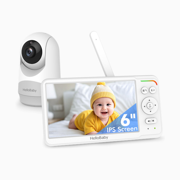 HelloBaby 6.0" Video Baby Monitor with Remote Pan and Tilt Function.