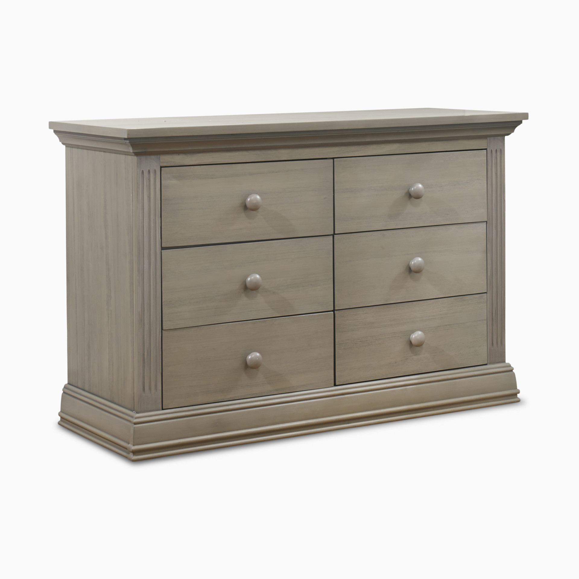 vintage grey dresser Vintage Lacquered Bassett Campaign Dresser – Bluegrass Furniture  Rejuvenation