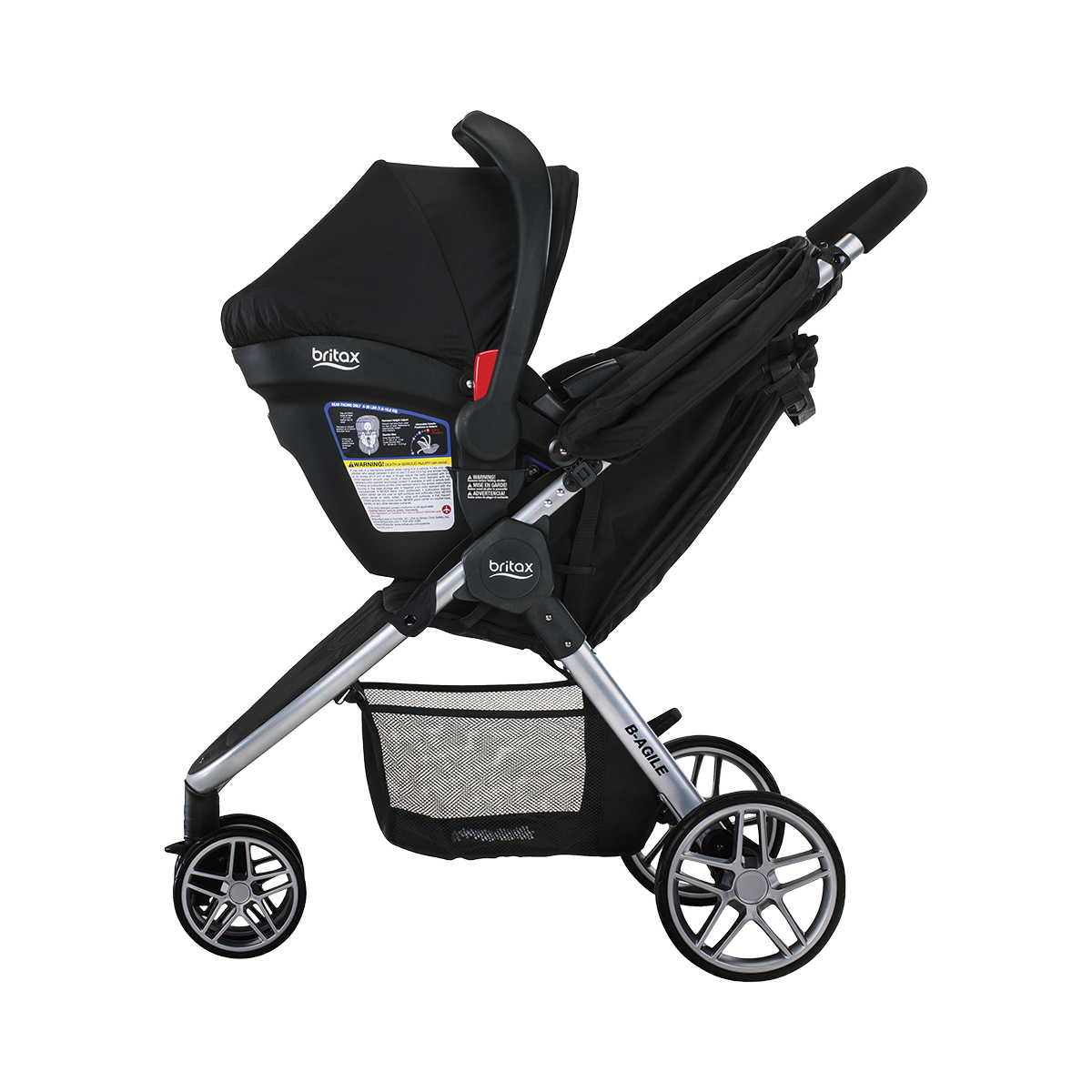 Britax B Agile 3 B Safe 35 Travel System Black