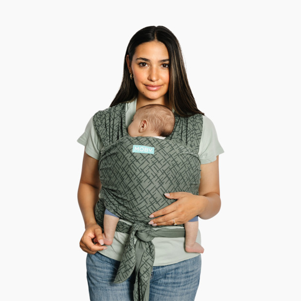 Moby Classic Wrap Carrier - Olive Etch.