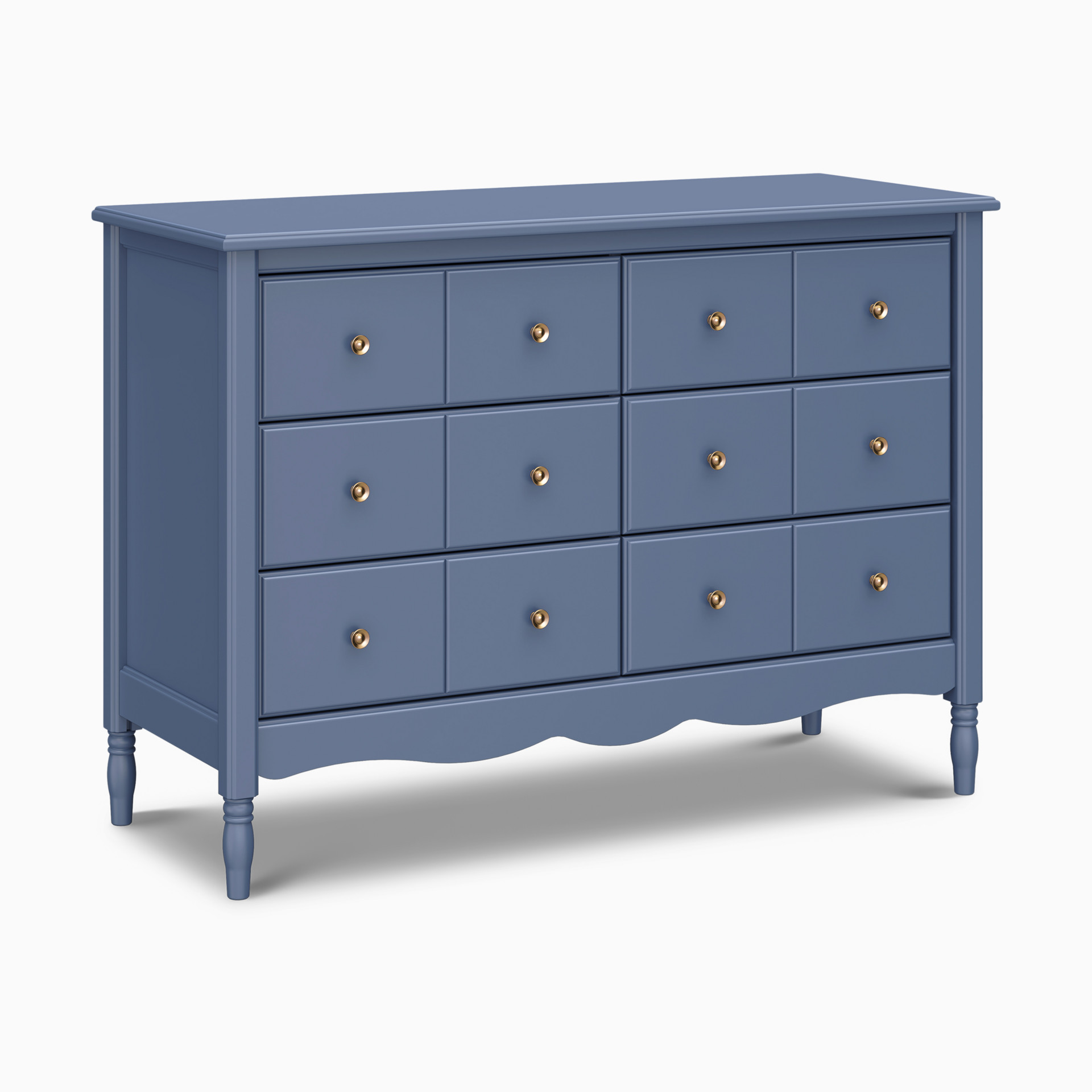 kate green dress Jenny Lind Spindle 6-Drawer Dresser – DaVinci Baby main image 0