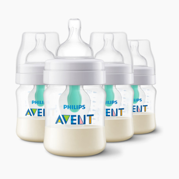 Philips Avent Avent Anti-colic Bottle With AirFree Vent - Clear, 4 Oz, 4.