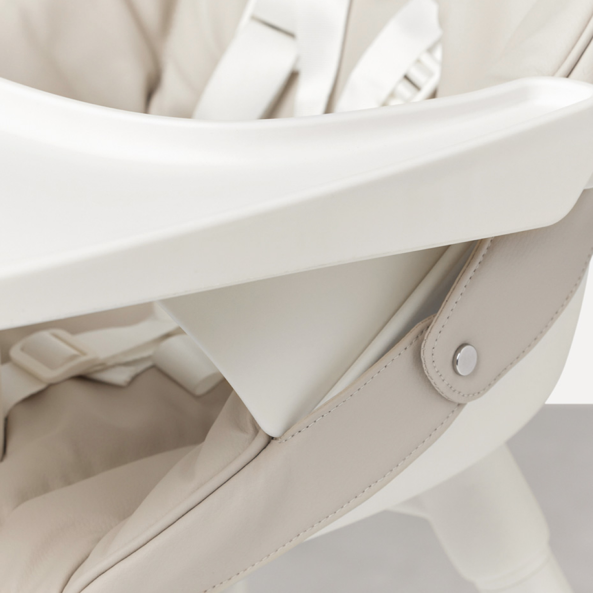 Lalo Chair Seat Cushion - Mono Coconut.