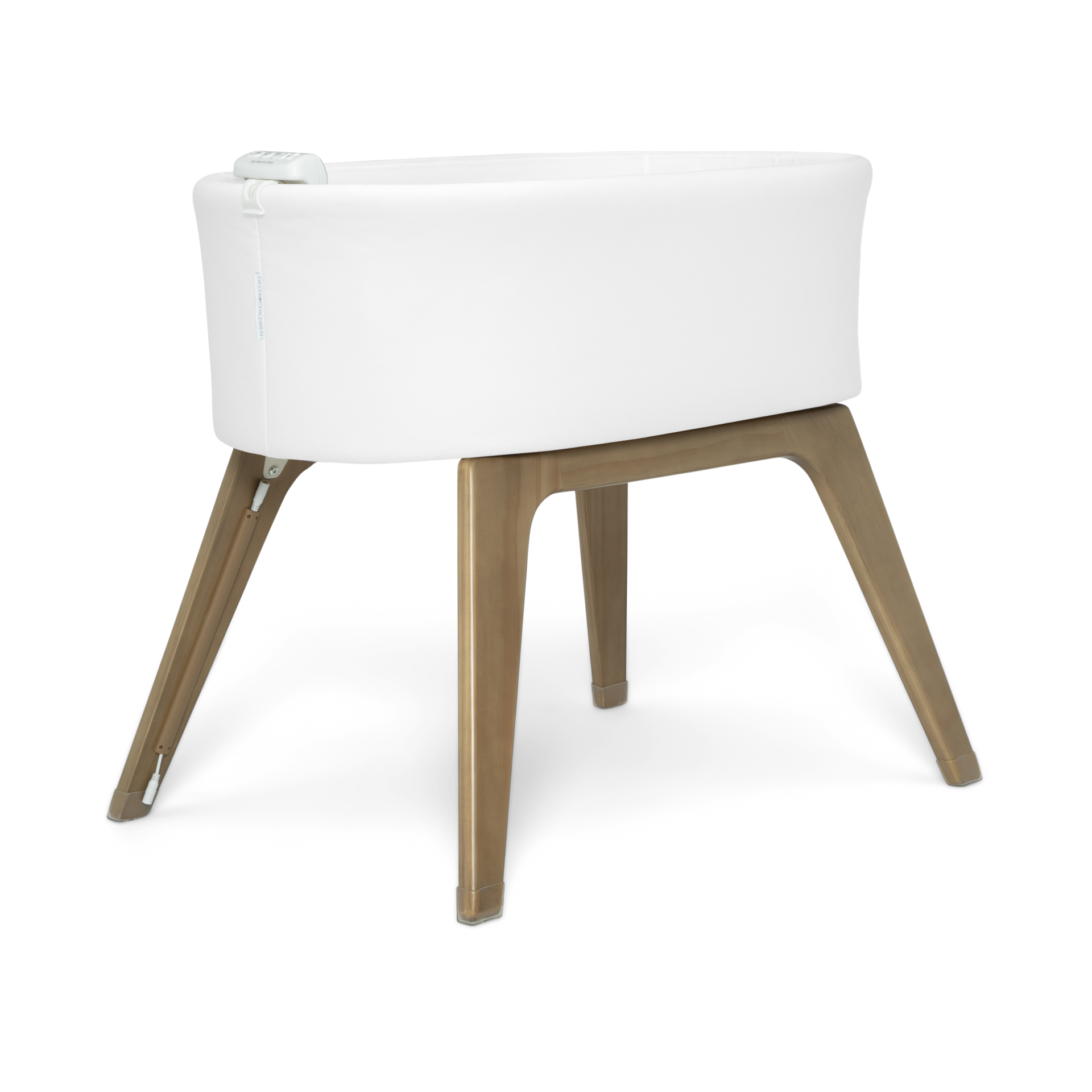 Delta Children Aero Smart Auto Glide Bassinet.