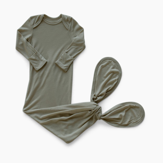 Solly Baby Sleep Gown - Sage Grey, 0-3 Months.