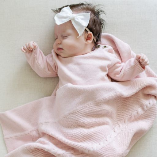 Saranoni Heirloom Cotton Knit Set Pink, 03 M Babylist Shop