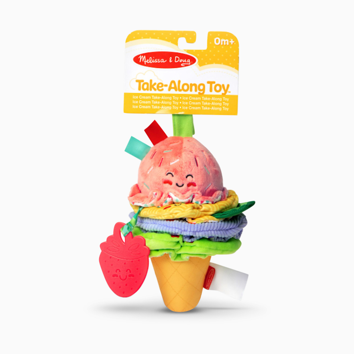 Melissa & Doug Ice Cream Take-Along Pull Toy.