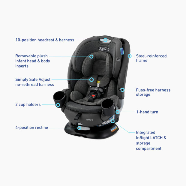 Graco Turn2Me 3-in-1 Car Seat - Manchester.