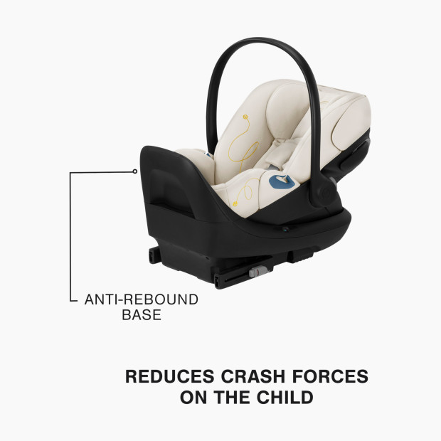 Cybex Cloud G Basic Infant Car Seat - Seashell Beige.