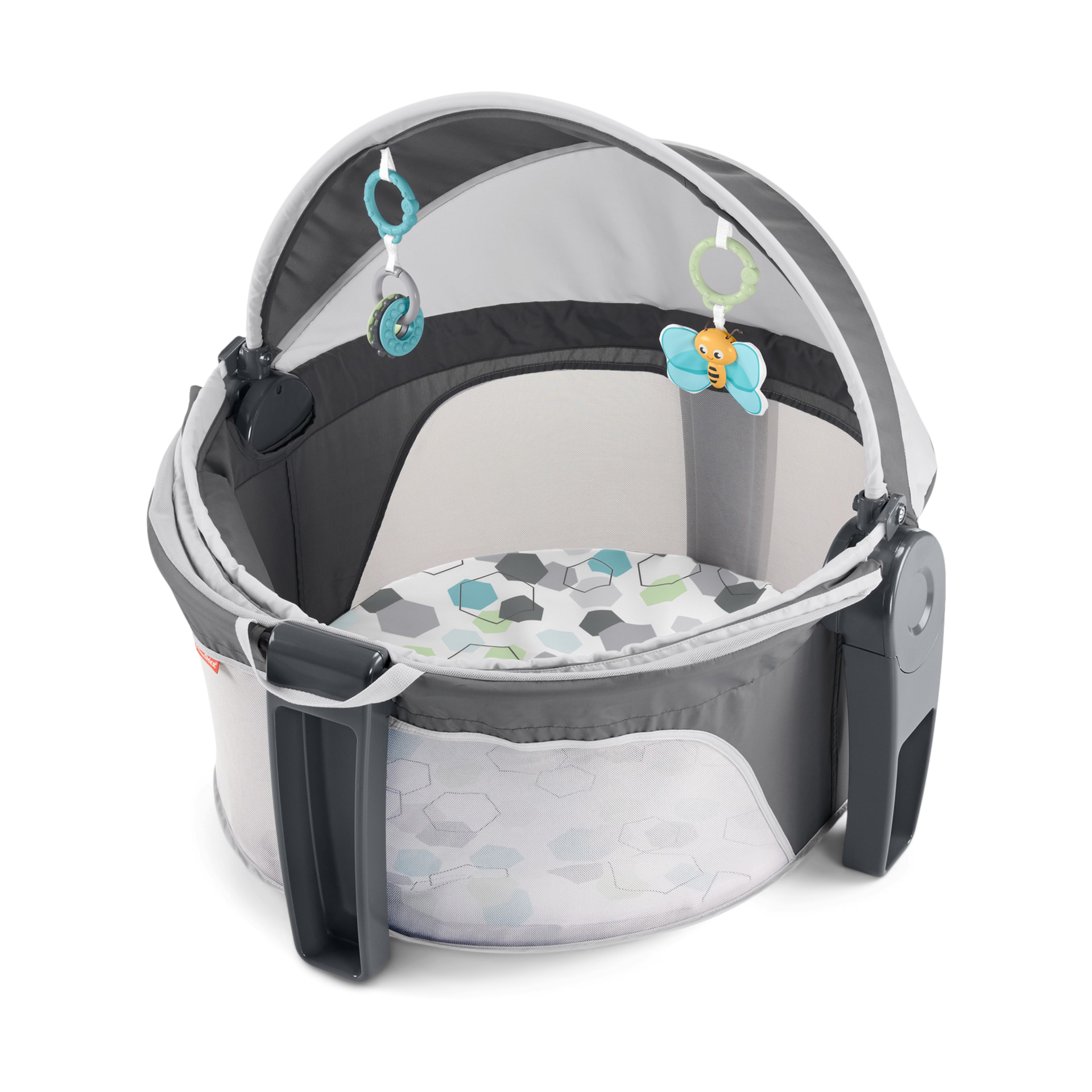 Fisher-Price On-the-Go Baby Dome - Grey.