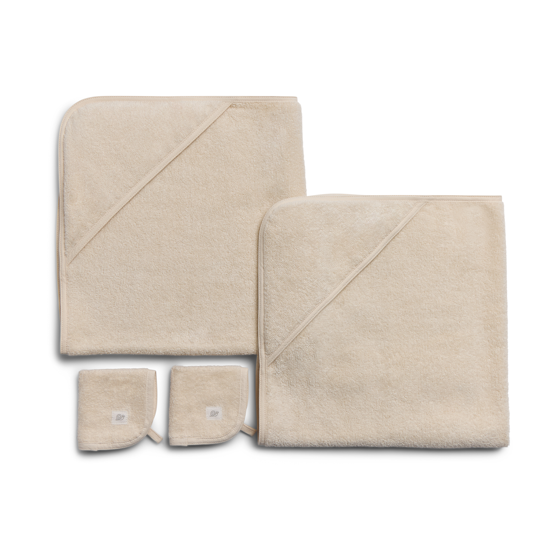 Tiny Kind Organic Bath and Towel Spa 4 Piece Set.