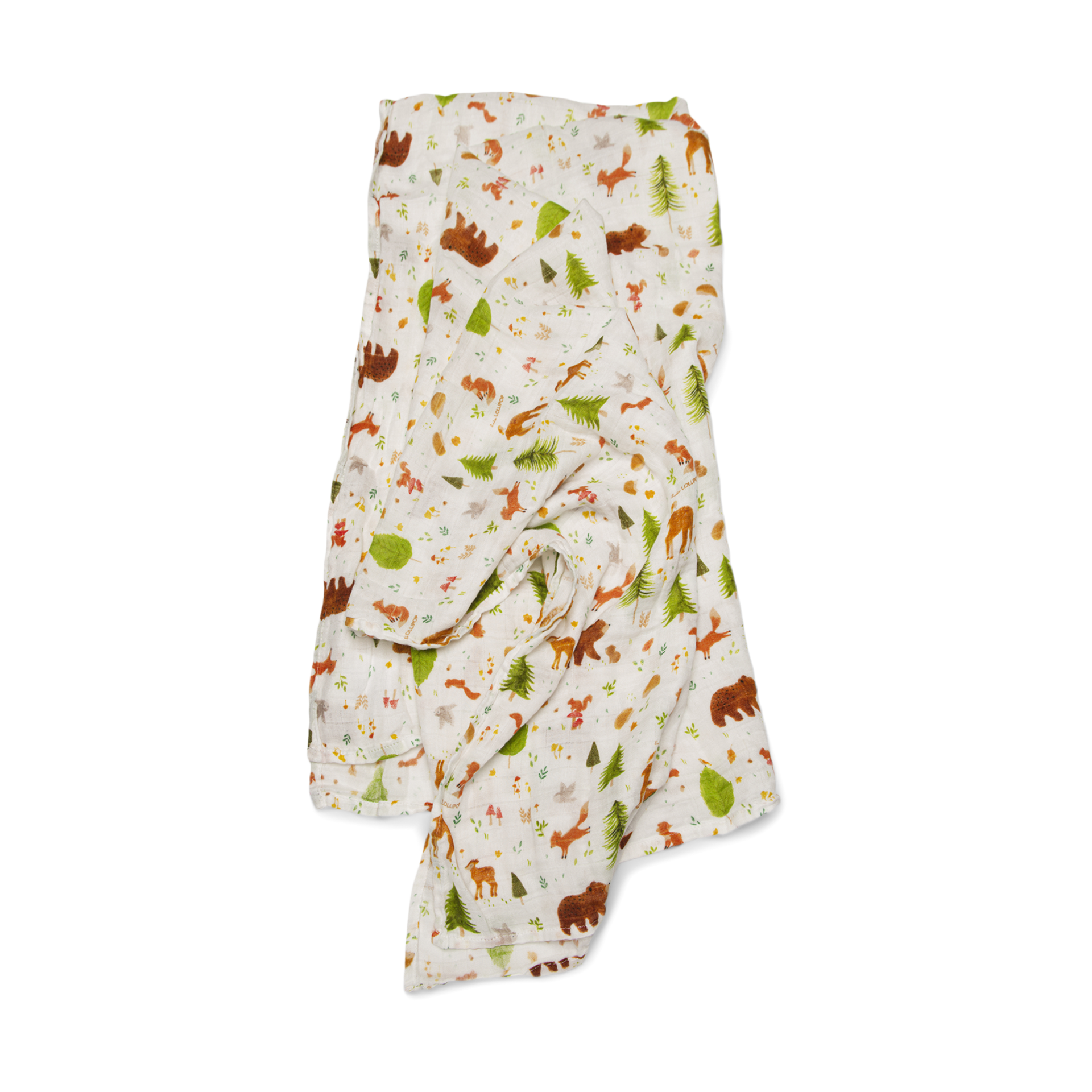 Loulou Lollipop Muslin Swaddle Forest Friends Babylist Shop