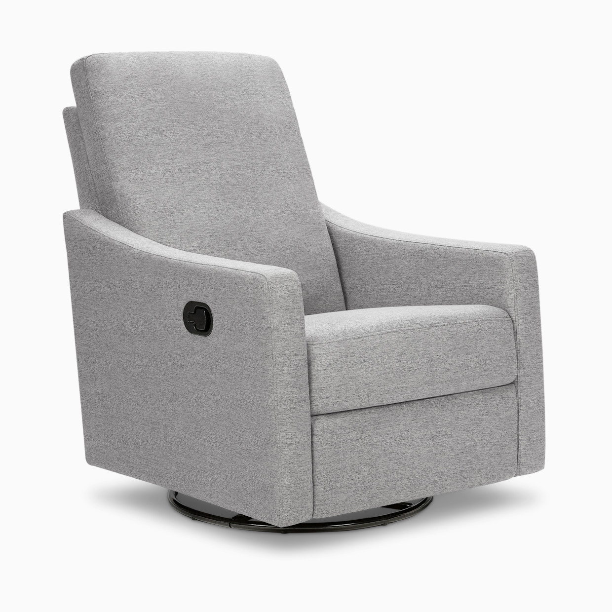 daVinci Jonah Manual Swivel Recliner - Frost Grey.