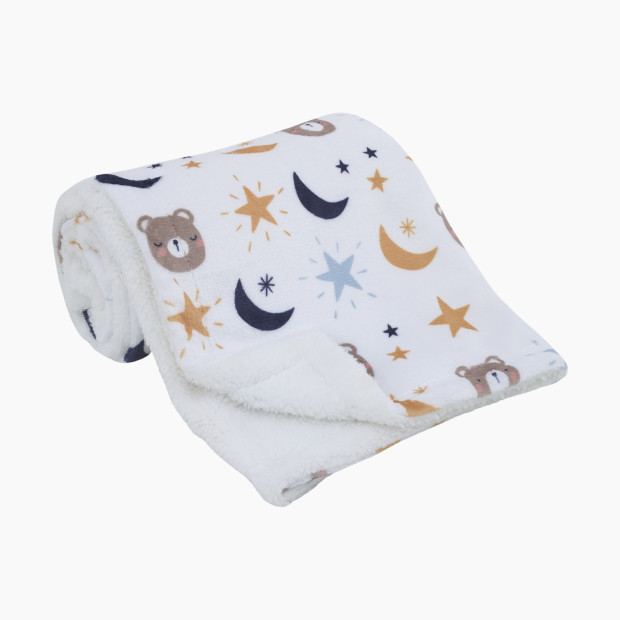 NoJo Baby Plush Baby Blanket - Goodnight Sleep Tight.