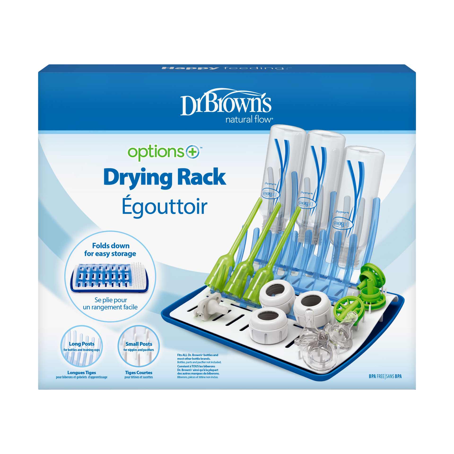 Dr. Brown's Folding Drying Rack.