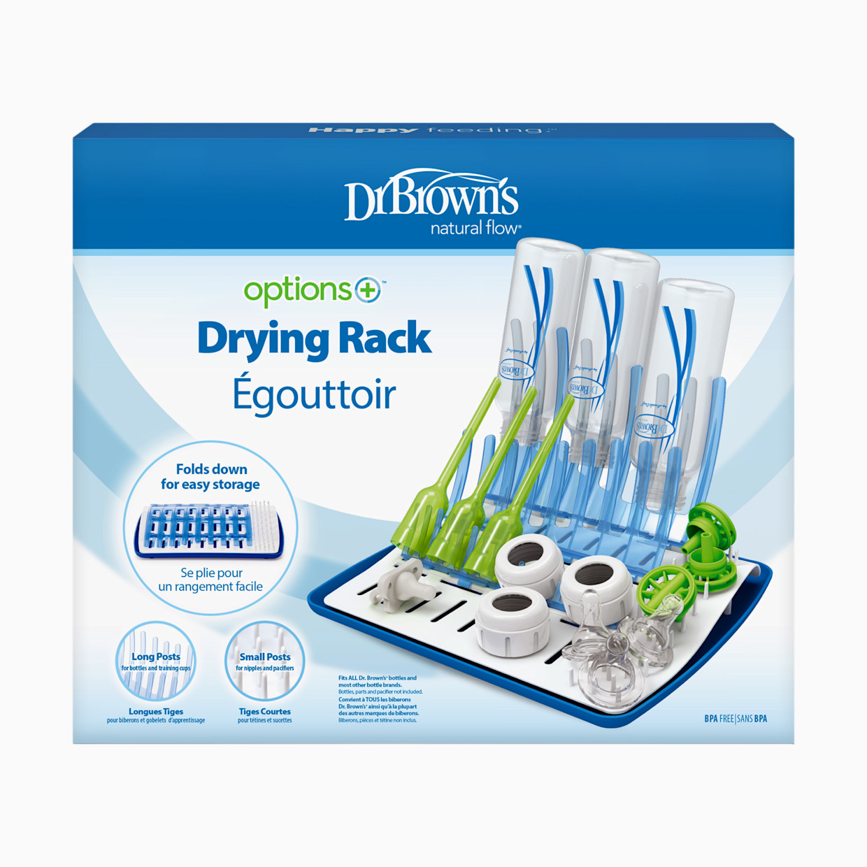 Dr. Brown's Folding Drying Rack.