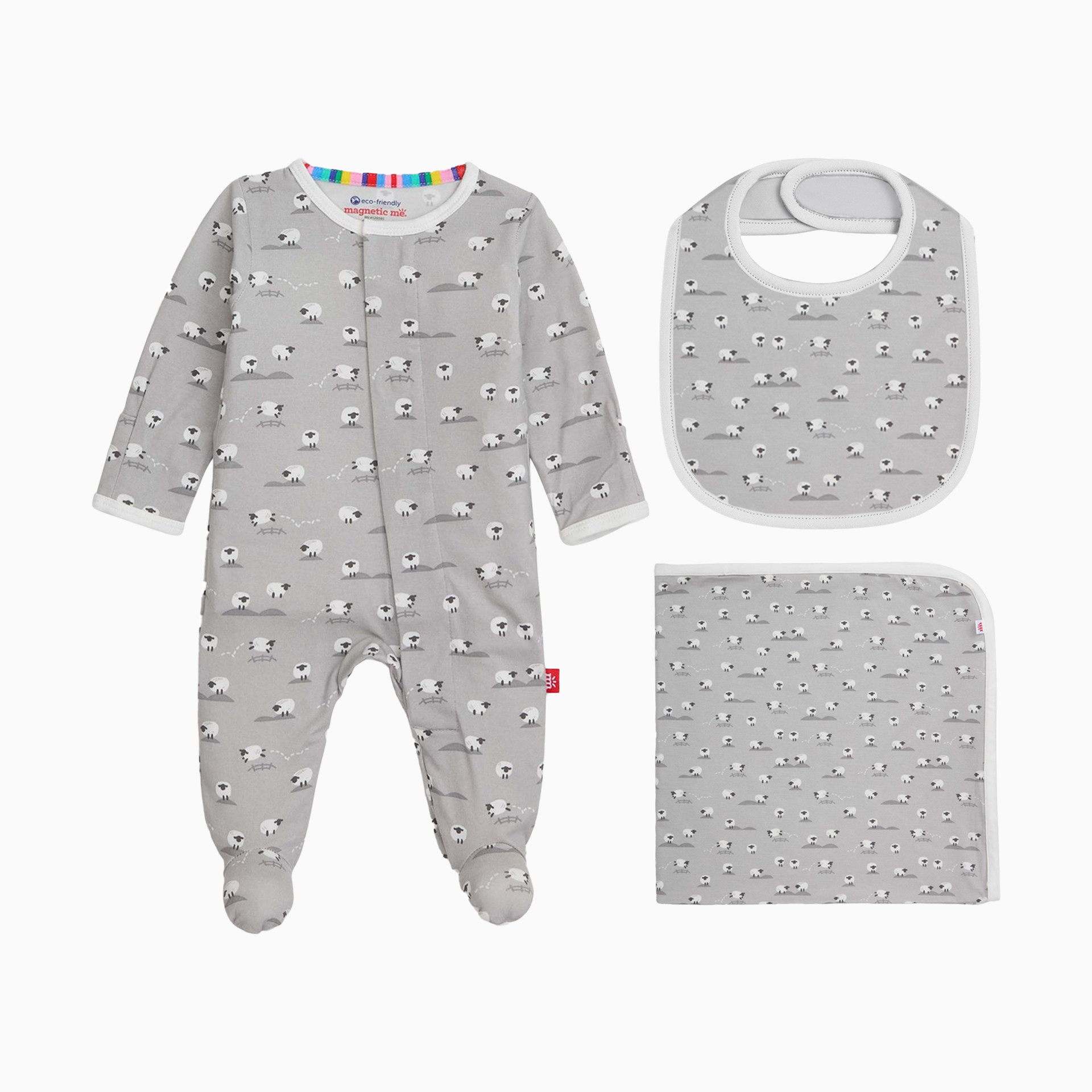 Magnetic Me Modal Magnetic 3 Piece Gift Set - Ba Ba Baby Blue, 3-6