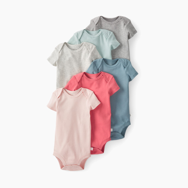 Carter's Little Planet Organic Cotton Rib Bodysuits (6-Pack) - Assorted, 3 M.
