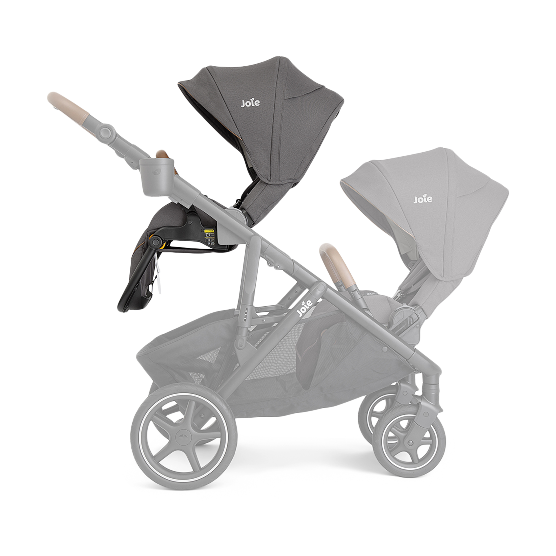 Joie Chive Sibling Seat - Thunder.