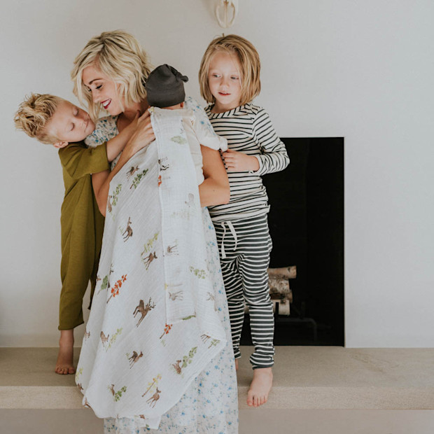 Little Unicorn Cotton Muslin Swaddle 3 Pack.