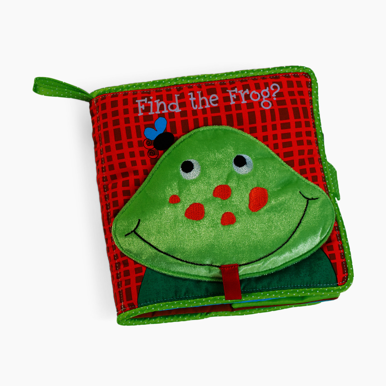 Manhattan Toy Find the Frog Soft Book.