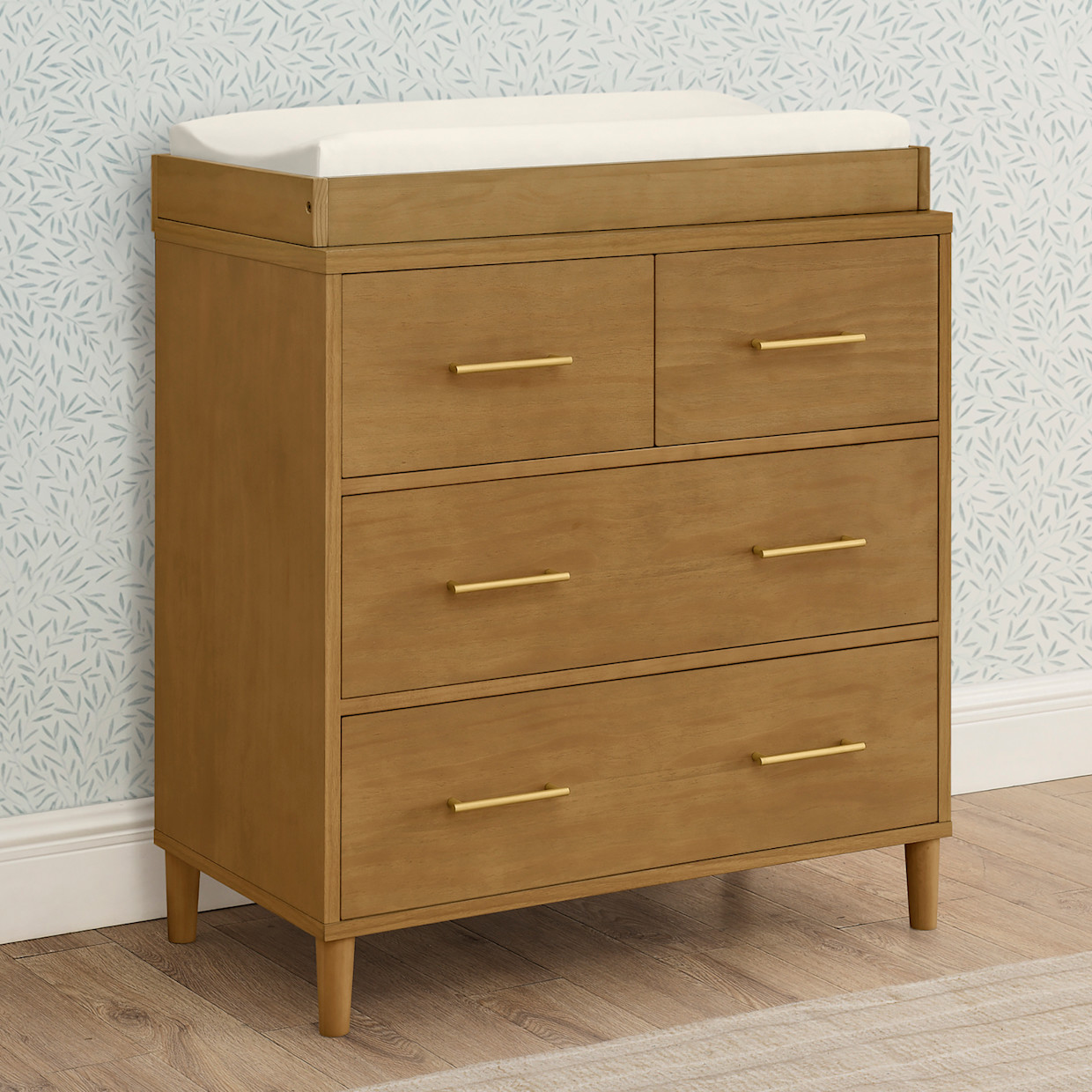 Delta Children Classic 4 Drawer Dresser With Changing Top - Acorn.