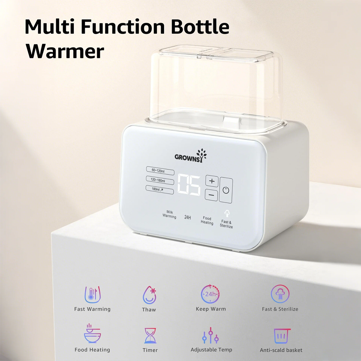 GROWNSY Multi Function Bottle Warmer.