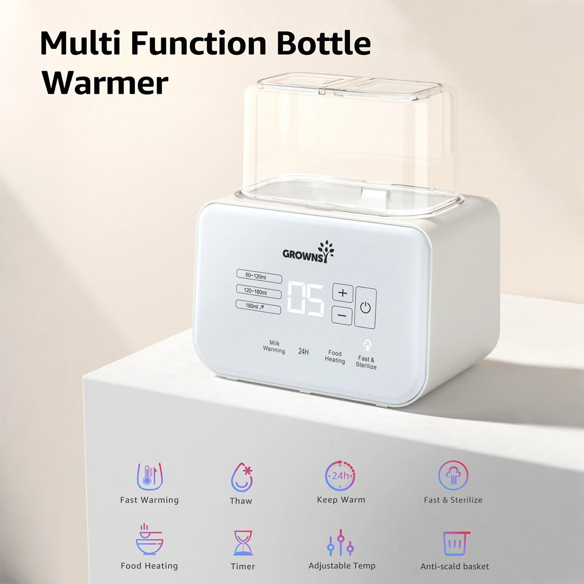 GROWNSY Multi Function Bottle Warmer.