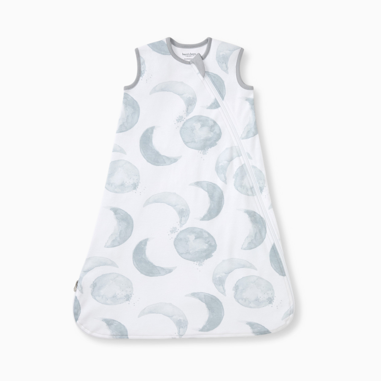 Burt's Bees Baby Organic Lightweight Beekeeper Wearable Blanket - Hello Moon, Small.