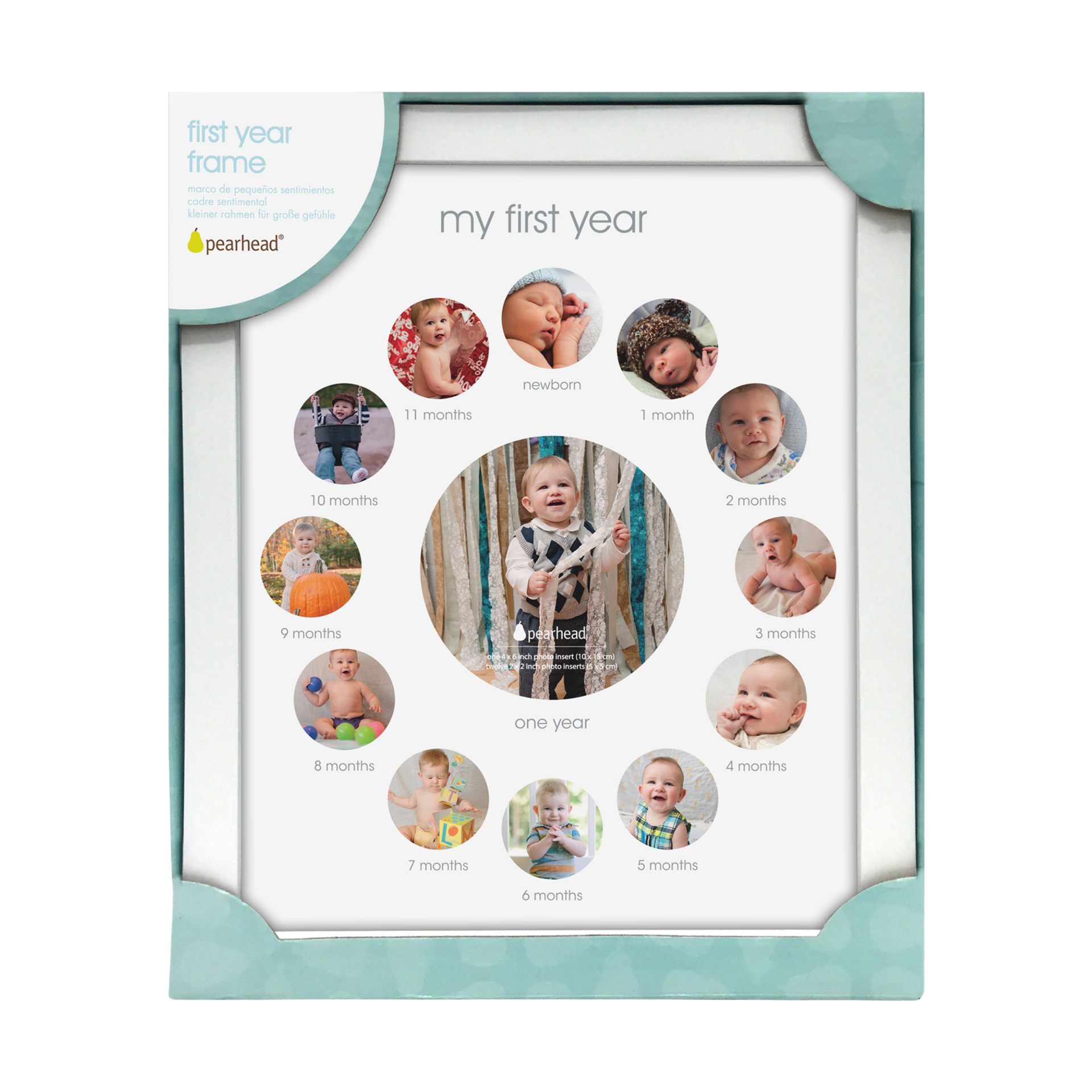 Pearhead First Year Frame | Babylist Shop