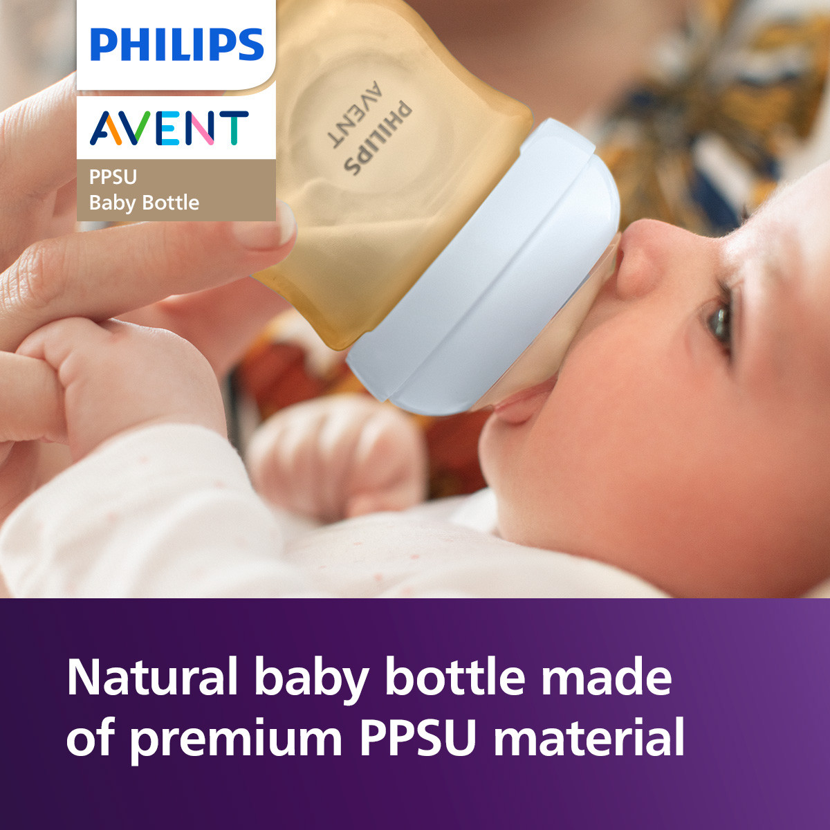 Philips Avent PPSU Natural Baby Bottles - 4 Oz.