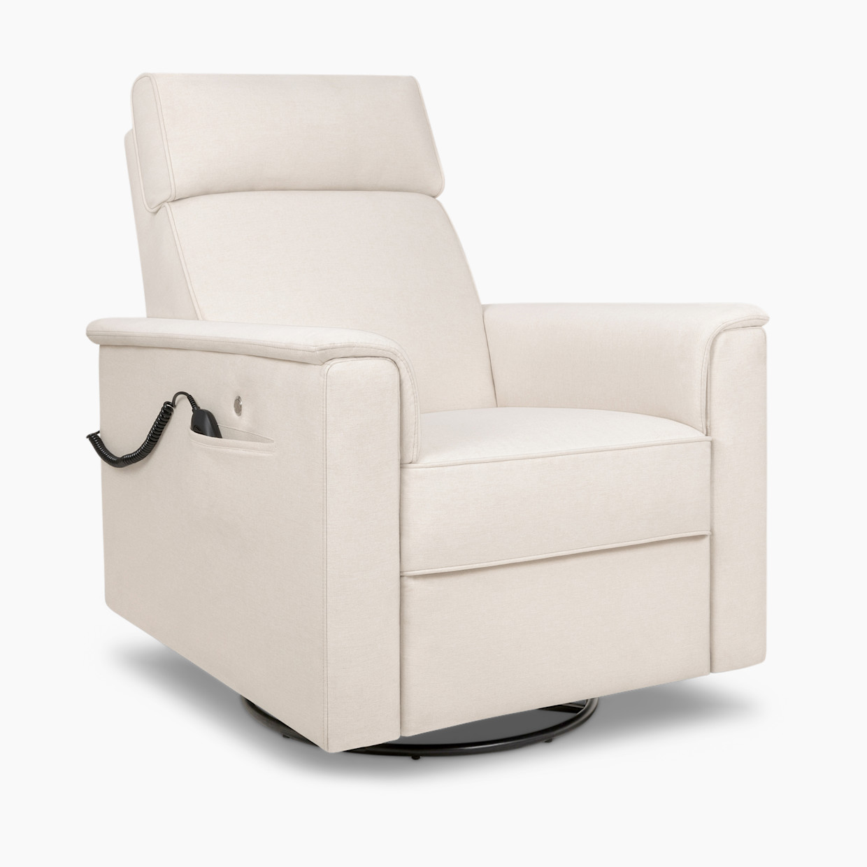 Namesake Willa Deluxe Power Recliner and Swivel Glider - Performance Cream Eco-Weave.