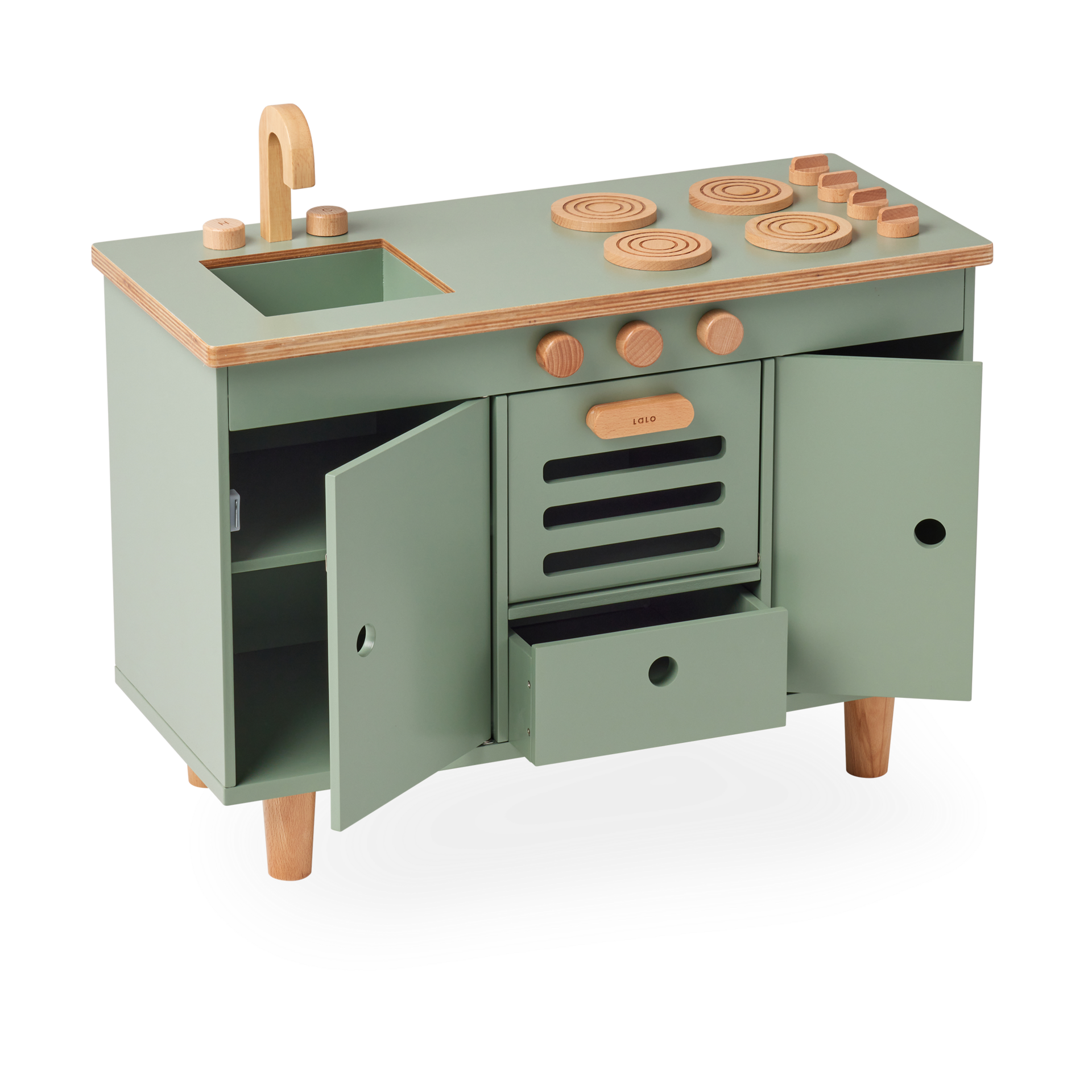Lalo The Play Kitchen - Sage.