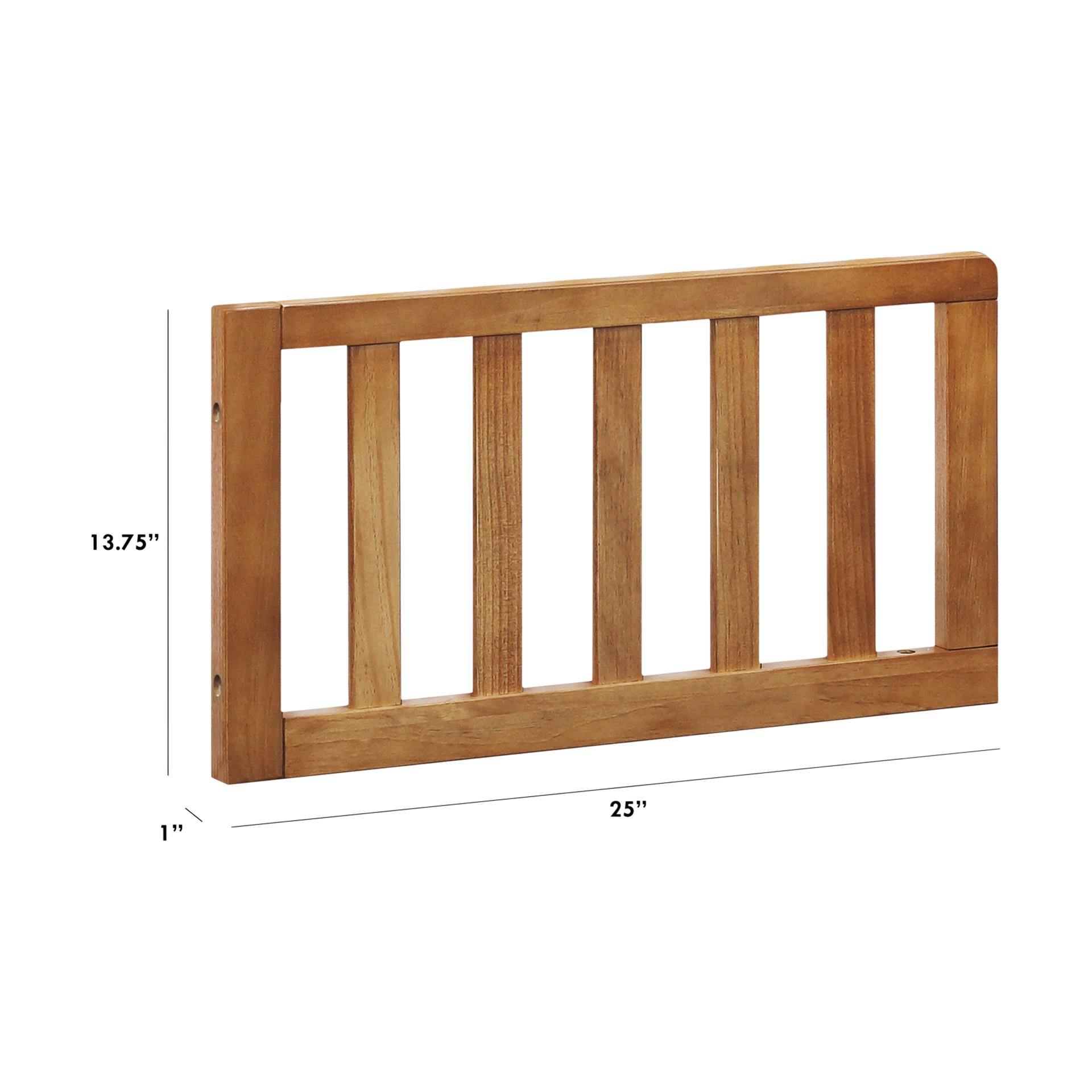 Carter's by daVinci Charlie Toddler Bed Conversion Kit - Chestnut.