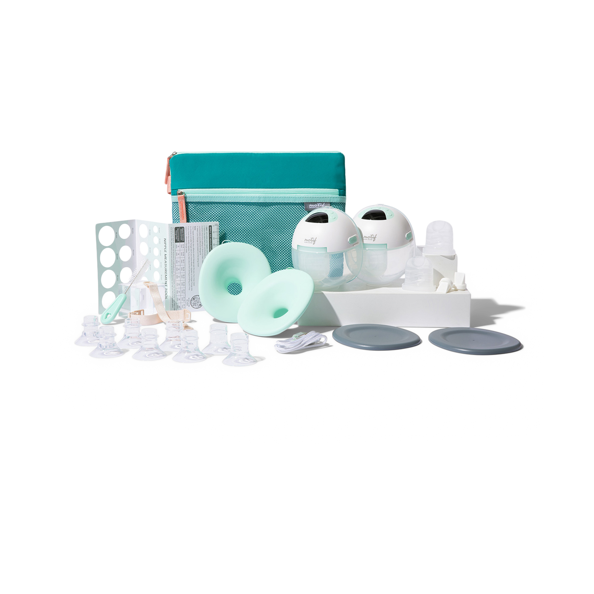 Motif Medical Aura Glow Wearable Breast Pump.