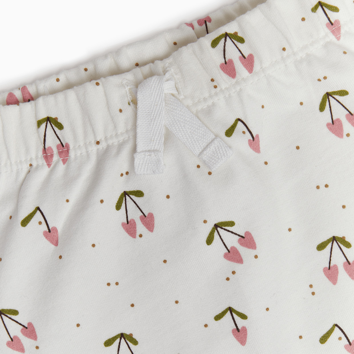 Tiny Kind 2-Piece Printed Sweatshirt & Jogger Set - Cherries, 6-9 M.