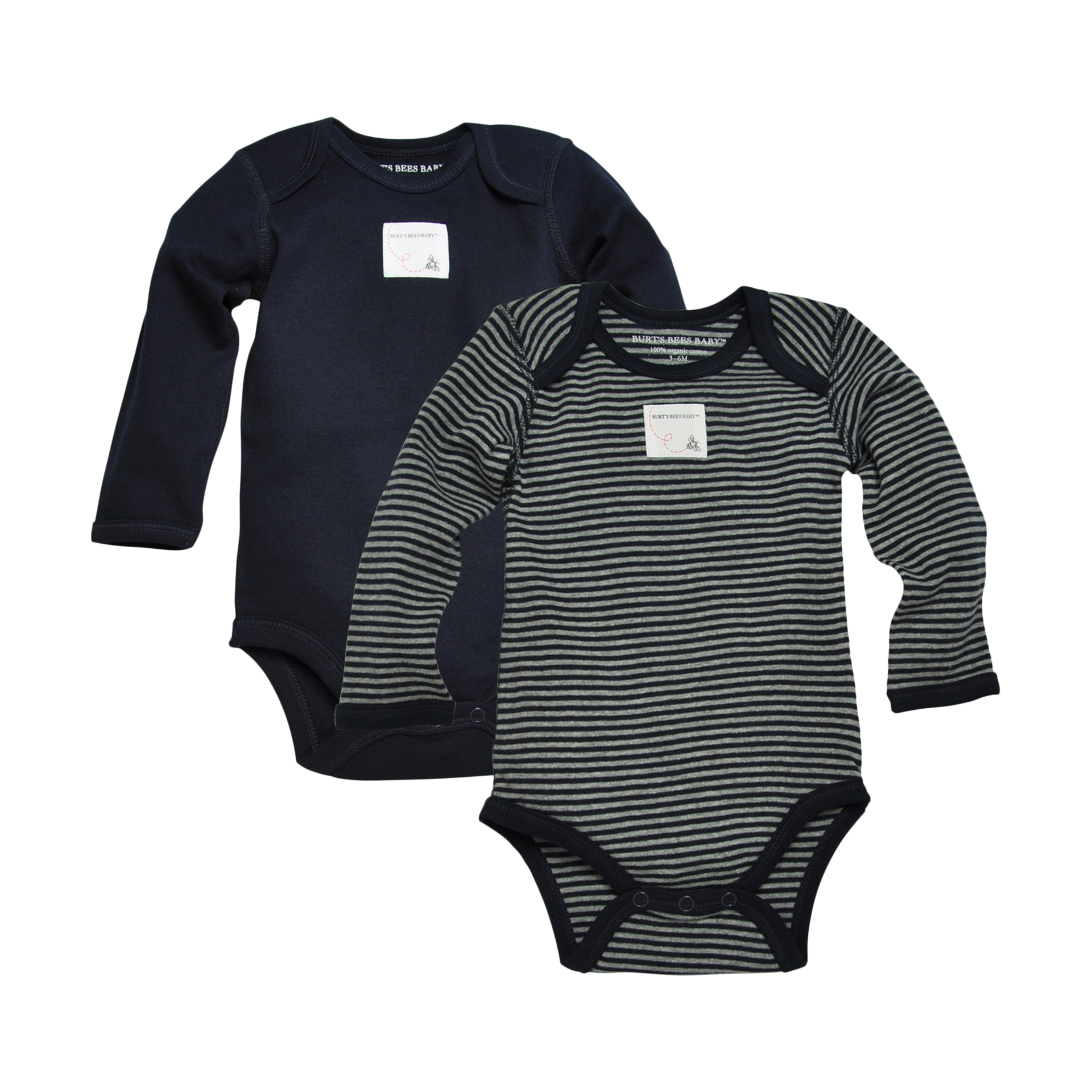 burt's bees long sleeve bodysuit